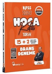 2024 KPSS Tarih 15+2 Deneme Çözümlü - Hoca Kafası Yayınları