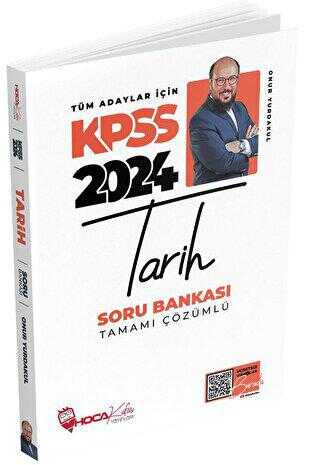 Hoca Kafası Yayınları 2024 KPSS Tarih Soru Bankası Tamamı Çözümlü