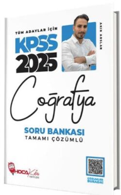 Hoca Kafası Yayınları 2025 KPSS Coğrafya Soru Bankası Çözümlü - 1