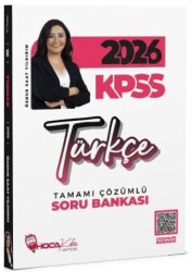 2026 KPSS Türkçe Soru Bankası Çözümlü - Hoca Kafası Yayınları