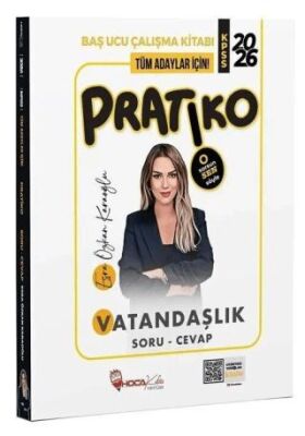 2026 KPSS Vatandaşlık Pratiko Soru Cevap Çalışma Kitabı - 1