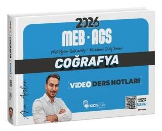 2026 MEB-AGS Coğrafya Video Ders Notları - 1