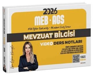 2026 MEB-AGS Mevzuat Bilgisi Video Ders Notları - 1