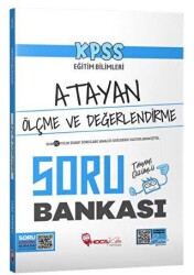 KPSS Eğitim Bilimleri Ölçme ve Değerlendirme Atayan Soru Bankası Çözümlü - Hoca Kafası Yayınları