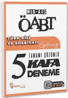 ÖABT MEB-AGS Türk Dili ve Edebiyatı Öğretmenliği 5 Kafa Deneme Çözümlü - 1
