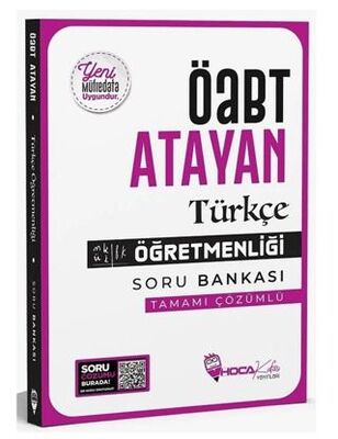 Hoca Kafası Yayınları ÖABT Türkçe Öğretmenliği Soru Bankası Çözümlü