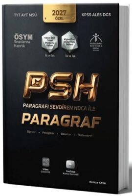 Hoca TYT AYT MSÜ KPSS ALES DGS Paragraf Soru Bankası - 1