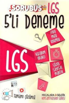 Hocalara Geldik Sorubüs LGS 5`li Deneme - 1