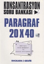 Hocalara Geldik Paragraf Konsantrasyon Soru Bankası - Hocalara Geldik