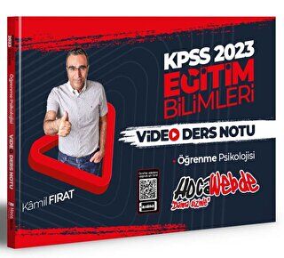 HocaWebde Yayınları 2023 KPSS Eğitim Bilimleri Öğrenme Psikolojisi Video Ders Notları - 1