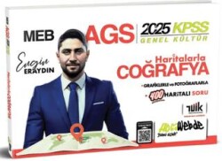 HocaWebde Yayınları 2025 MEB AGS KPSS Haritalarla Türkiye Coğrafya - HocaWebde Yayınları