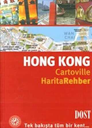 Hong Kong Cartoville Harita Rehber - Dost Kitabevi Yayınları