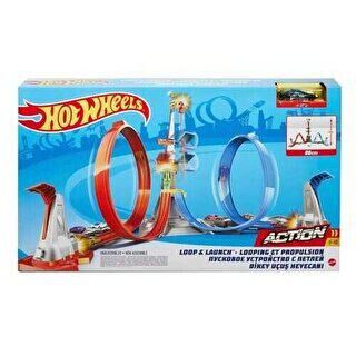 Hot Wheels Dikey Uçuş Heyecan Yarış Seti GRW39 - 1