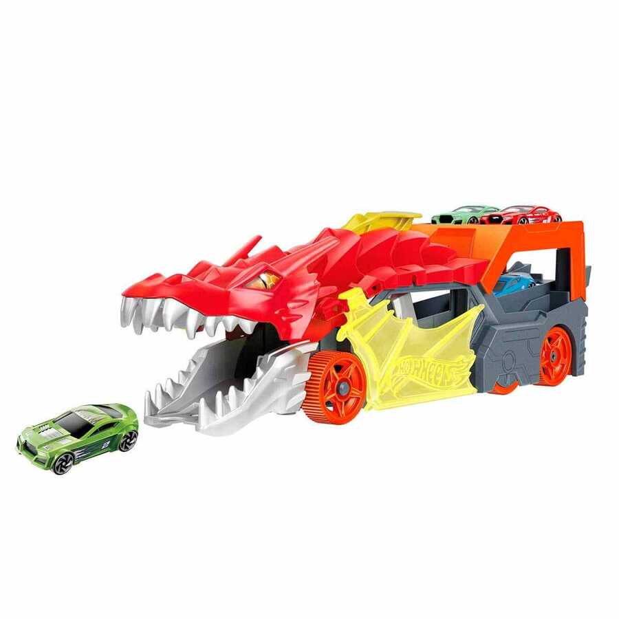 Hot Wheels Fırlatıcı ve Taşıyıcı Ejderha GTK42 - 2