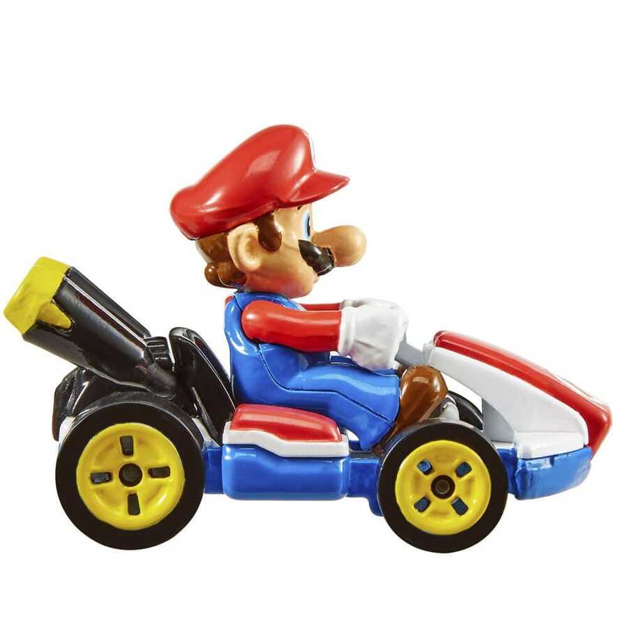 Hot Wheels Mario Kart Motorlu Çılgın Dönüş Parkuru Yarış Seti GCP27
