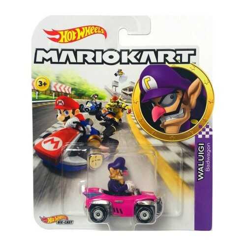 Hot Wheels Mario Kart Tekli Araçlar Waluigi 1-64 Gjh54