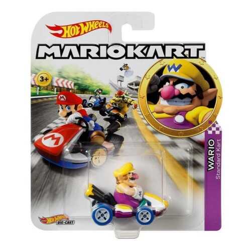 Hot Wheels Mario Kart Tekli Araçlar Wario 1-64 Gbg32