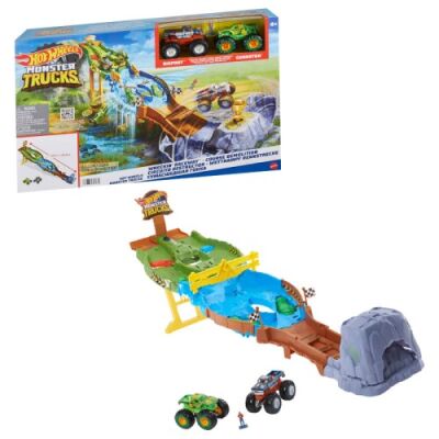 Hot Wheels Monster Trucks Heyecanlı Yarışlar Oyun Seti HGV12 - 1