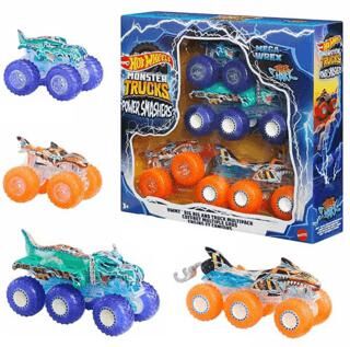 Hot Wheels Monster Trucks Power Smashers Çoklu Paket Hyj29 - 1