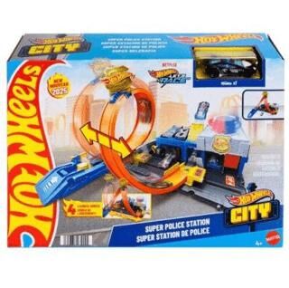 Hot Wheels Polis İstasyonu Oyun Seti Jbm71 - 1