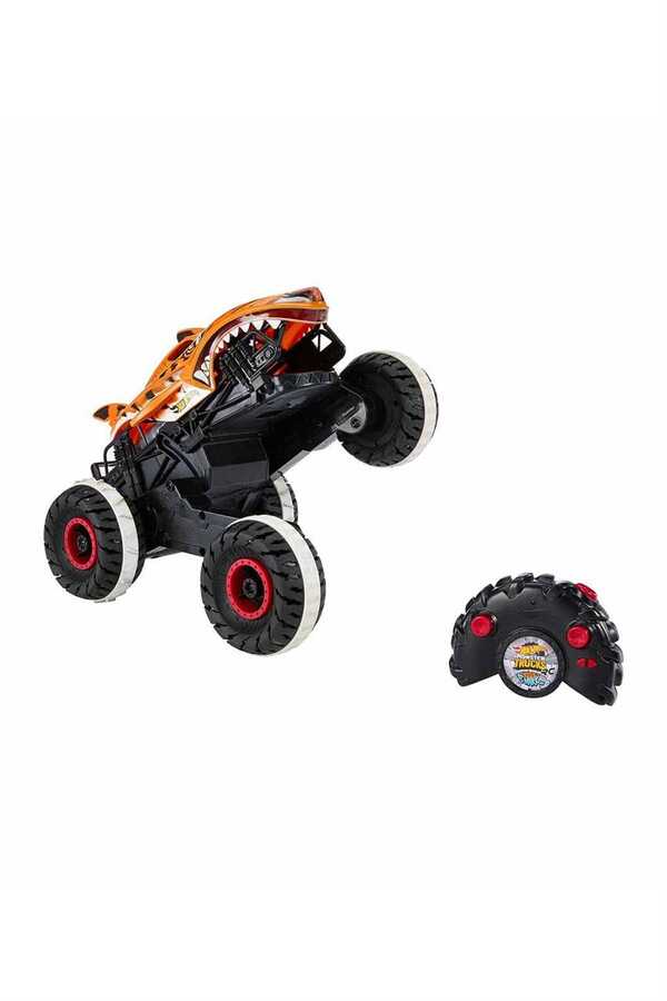 Hot Wheels R-C Monster Trucks Durdurulamaz Tiger Shark 1:15 Mass HGV87 - 2