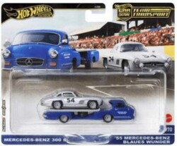 Hot Wheels Team Transport Mercedes-Benz 300 Sl 55 Blaues Wund - Hot Wheels
