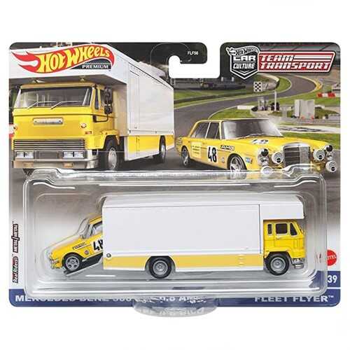 Hot Wheels Team Transport Premium Mercedes-Benz 300 SEL - 1