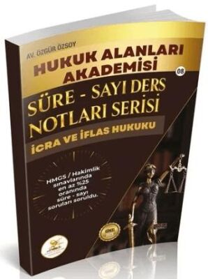 HUKAL 2026 HMGS Hakimlik İcra ve İflas Hukuku Süre-Sayı Ders Notları - 1