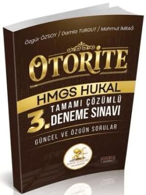 HUKAL OTORİTE HMGS 3. Deneme - 1