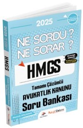 Hukuk Atölyesi HMGS Hakimlik Avukatlık Kanunu Ne Sordu Ne Sorar Soru Bankası Çözümlü - Dizgi Kitap
