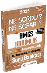 Hukuk Atölyesi HMGS Hakimlik Ceza Hukuku Özel Hükümler Ne Sordu Ne Sorar Soru Bankası - Dizgi Kitap