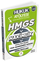 Hukuk Atölyesi HMGS Hakimlik Ceza Muhakemesi Hukuku Ders Notları - Dizgi Kitap