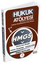 Hukuk Atölyesi HMGS Hakimlik Hukuk Felsefesi-Sosyolojisi Ders Notları - Dizgi Kitap
