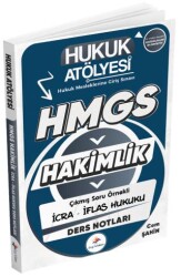 Hukuk Atölyesi HMGS Hakimlik İcra İflas Hukuku Ders Notları - Dizgi Kitap