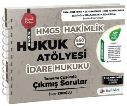 Hukuk Atölyesi HMGS Hakimlik İdare Hukuku Çıkmış Sorular Çözümlü - Dizgi Kitap
