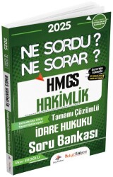 Hukuk Atölyesi HMGS Hakimlik İdare Hukuku Ne Sordu Ne Sorar Soru Bankası Çözümlü - Dizgi Kitap