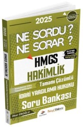 Hukuk Atölyesi HMGS Hakimlik İdari Yargılama Hukuku Ne Sordu Ne Sorar Soru Bankası Çözümlü - Dizgi Kitap