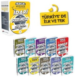 Hukuk Atölyesi İdari Hakimlik Ders Notları Modüler Set - Dizgi Kitap