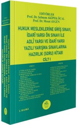 Hukuk Mesleklerine Giriş Sınavı, İdari Yargı Ön Sınavı ile Adli Yargı ve İdari Yargı Yazılı Yarışma - 1