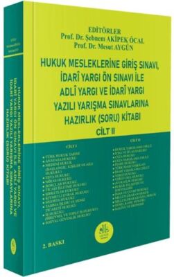 Hukuk Mesleklerine Giriş Sınavı, İdari Yargı Ön Sınavı ile Adli Yargı ve İdari Yargı Yazılı Yarışma - 1