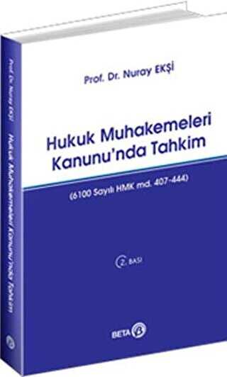 Hukuk Muhakemeleri Kanunu`nda Tahkim - Beta Yayınevi