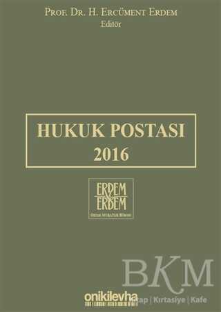 Hukuk Postası 2016 - On İki Levha Yayınları