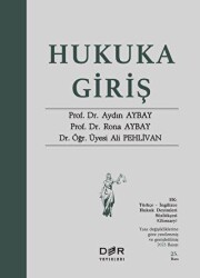 Hukuka Giriş - Der Yayınları