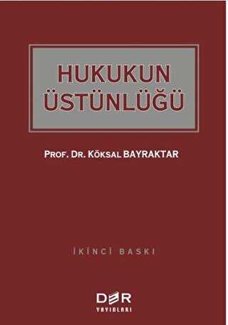 Hukukun Üstünlüğü - Der Yayınları