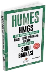HUMES HMGS İdare - İdari Yargılama Hukuku Soru Bankası Çözümlü - Dizgi Kitap