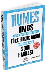 HUMES HMGS Türk Hukuk Tarihi Soru Bankası Çözümlü - Dizgi Kitap