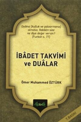 İbadet Takvimi ve Dualar - 1