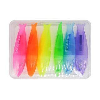 İbiş Balık Şekilli Forforlu Kalem Kutulu 6 Renk BC-736 - 1