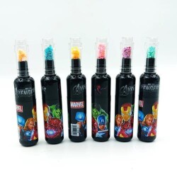 İbiş Dl-2038 Fosforlu Kalem Çantalı Avengers Şişe 6Lı - 2