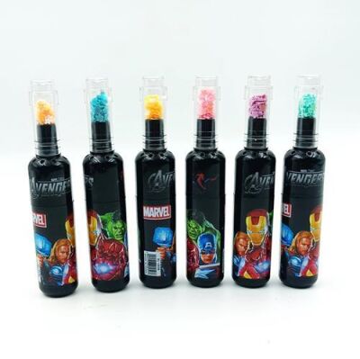 İbiş Dl-2038 Fosforlu Kalem Çantalı Avengers Şişe 6Lı - 2
